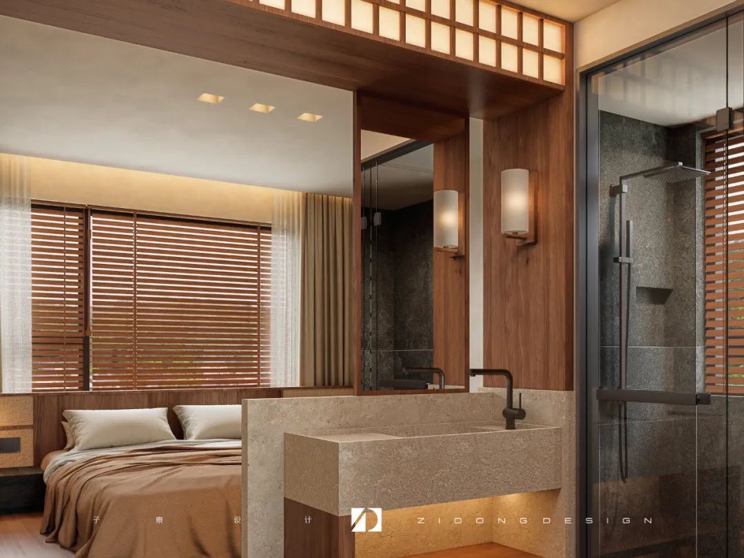 民宿项目:在原木与光影间寻“闲”意丨中国舟山丨子東设计事务所-44