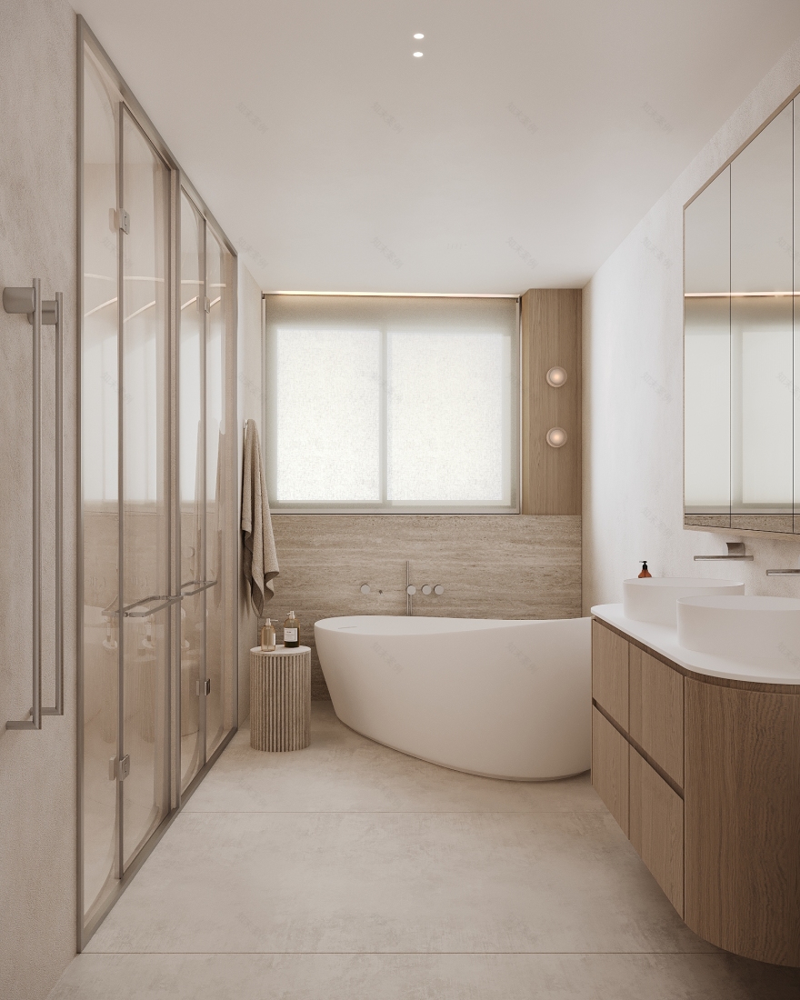 迪拜600平复式公寓可视化设计丨阿联酋迪拜-30