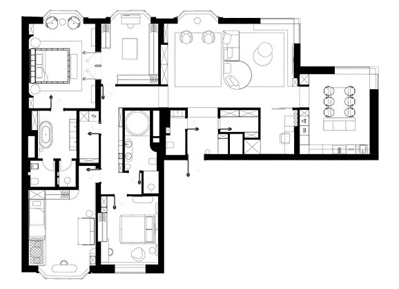 最小 190 平方米丨俄罗斯莫斯科丨Quadro Room-72