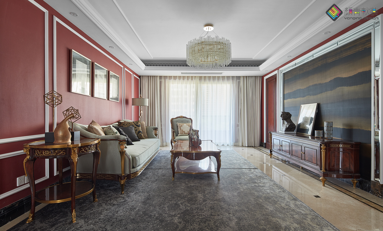 辰佑设计·颜青软装作品【赛文的九一年】-16