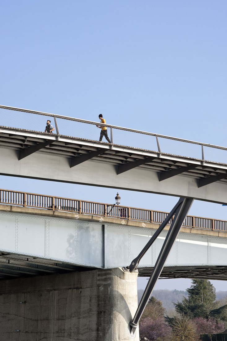 Dietmar Feichtinger塞纳河人行天桥丨法国丨Dietmar Feichtinger Architectes-27