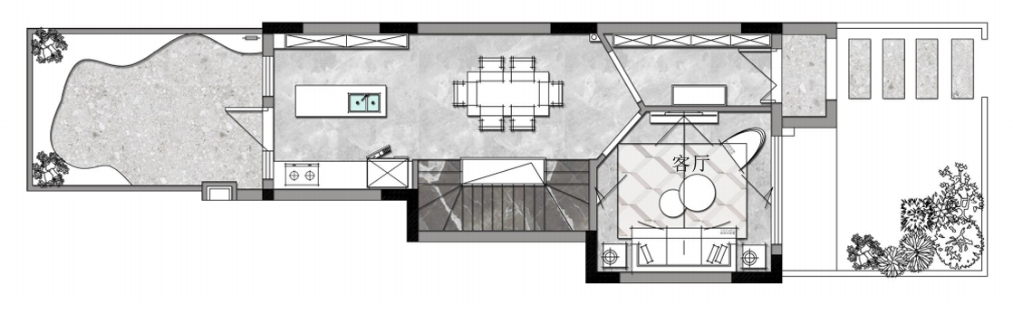 宝嘉花与山简约法式别墅设计丨中国重庆丨DE 设计师事务所,D.ART 软装服务机构-41