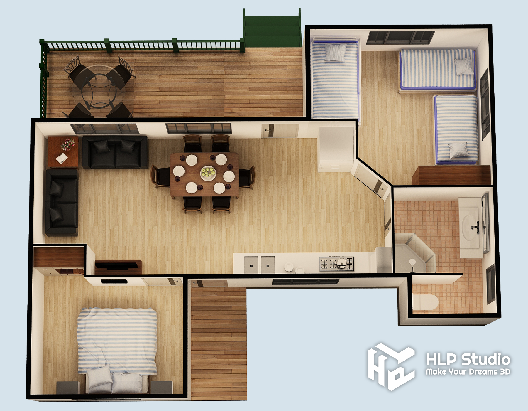 Architecture floor plan-9
