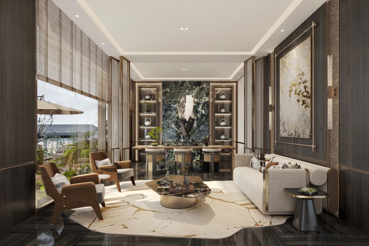 绿创·慈溪新城河售楼中心及样板间丨中国浙江丨CCA GROUP香榭蒂设计-35