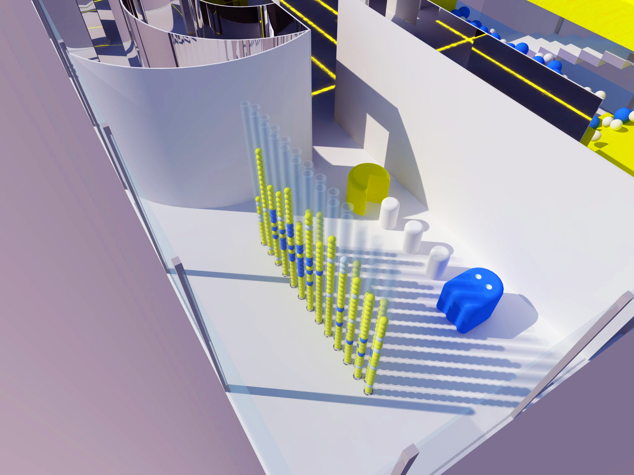 吃豆人主题游戏体验馆 | 穿越时空的童年回忆-23