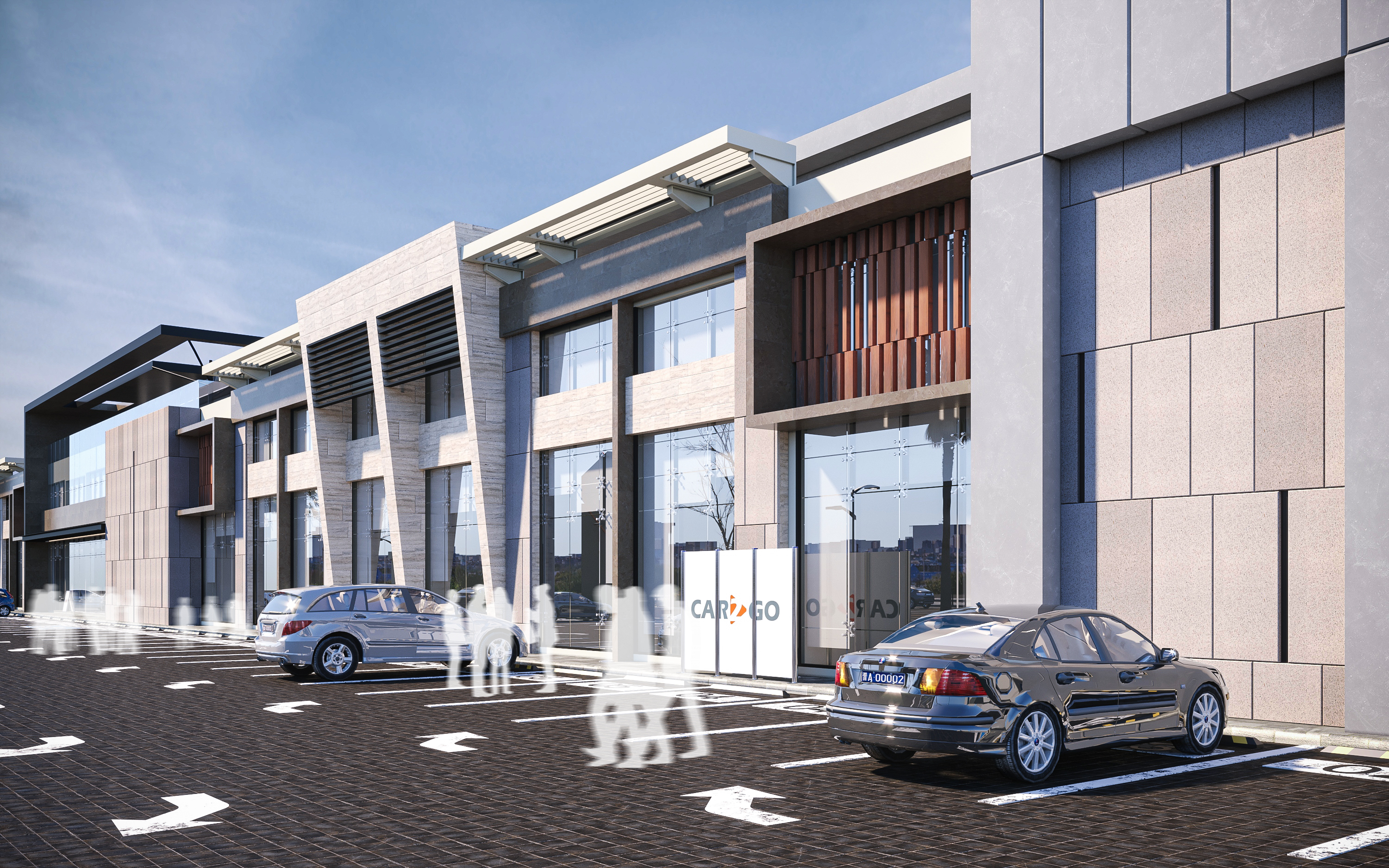 "ᴄᴏᴍᴍᴇʀᴄɪᴀʟ ᴘʟᴀᴢᴀ"商业建筑设计丨沙特阿拉伯利雅得-7