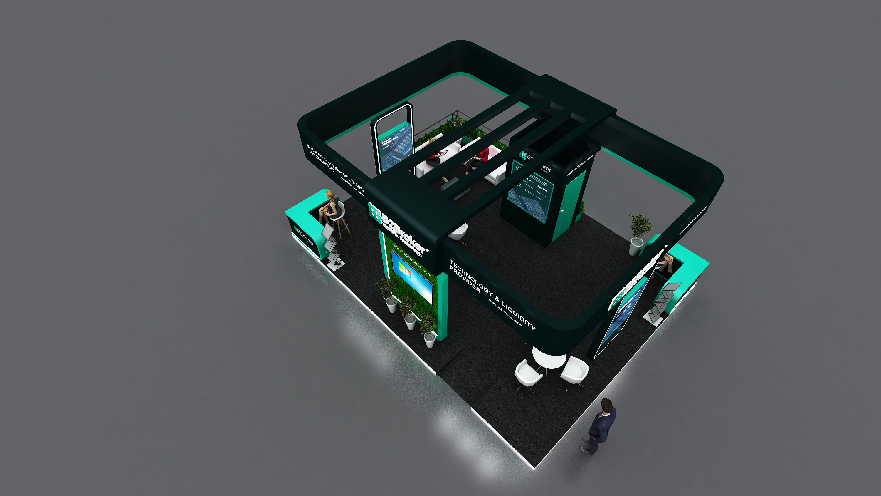 B2 BROKER 8X6STALL DESIGN IN DUBAI-8