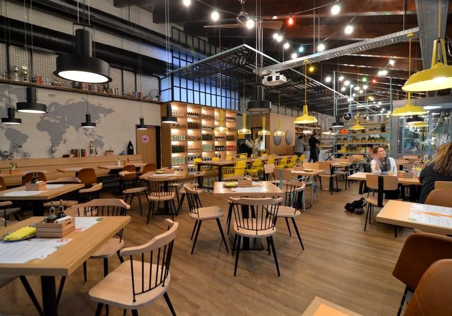 Denk Fabrik Restaurant in the German city of Karlsruhe / Gruppo Decorativo-0