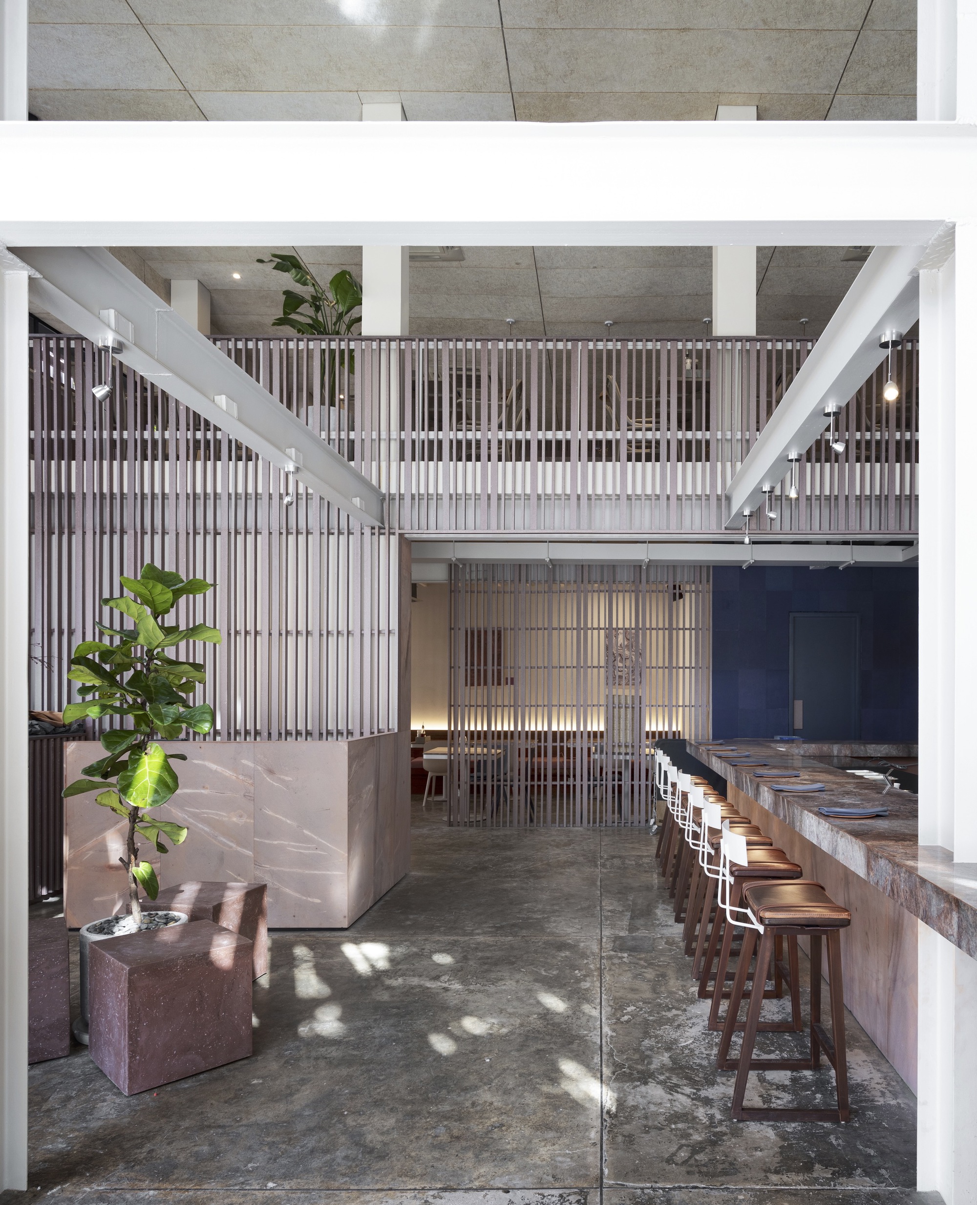 Pizza 4p’s 餐厅丨柬埔寨丨Bloom Architecture-17