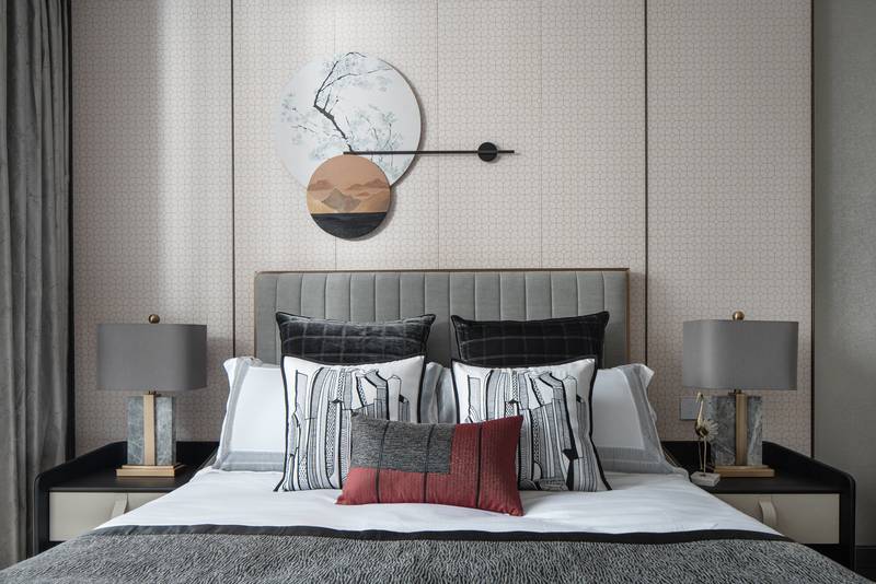 《湘江悦歌》现代东方风情空间设计-10