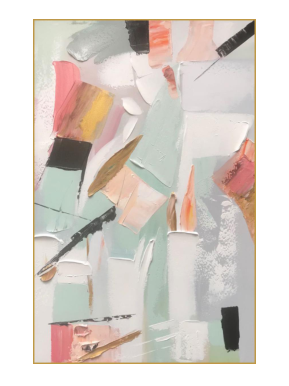 星绘画业-手绘肌理原创作品-5