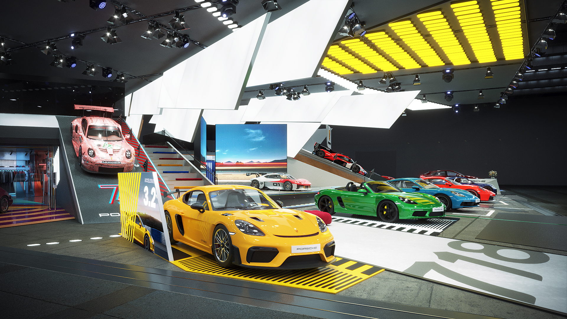 Porsche booth at Seoul Motor Show 2023-18