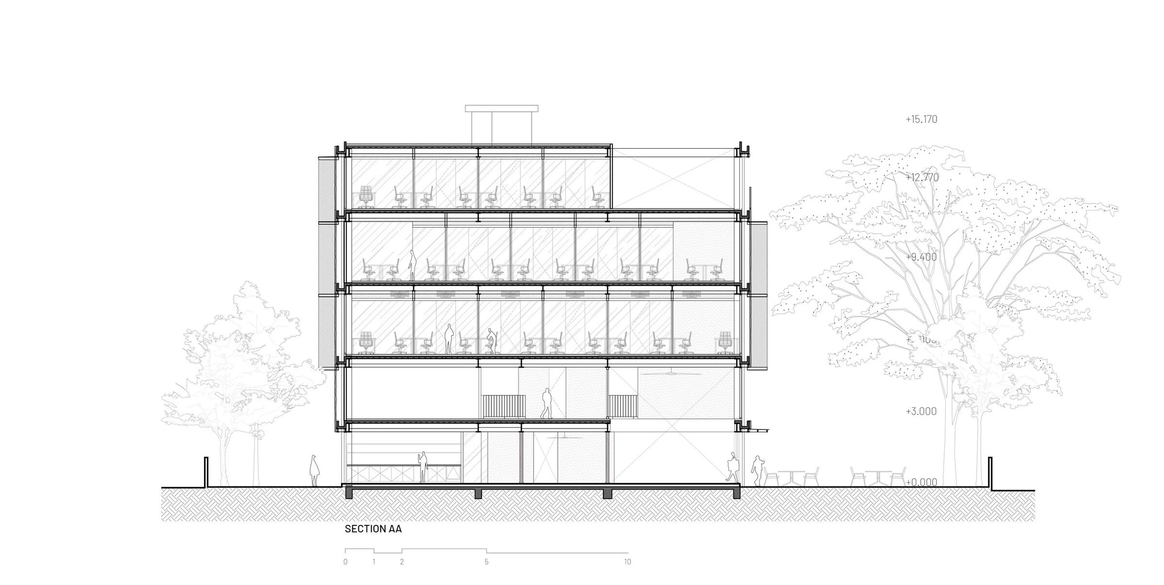 生物气候 Fle·iOffice丨越南胡志明市丨T3 Architects-52