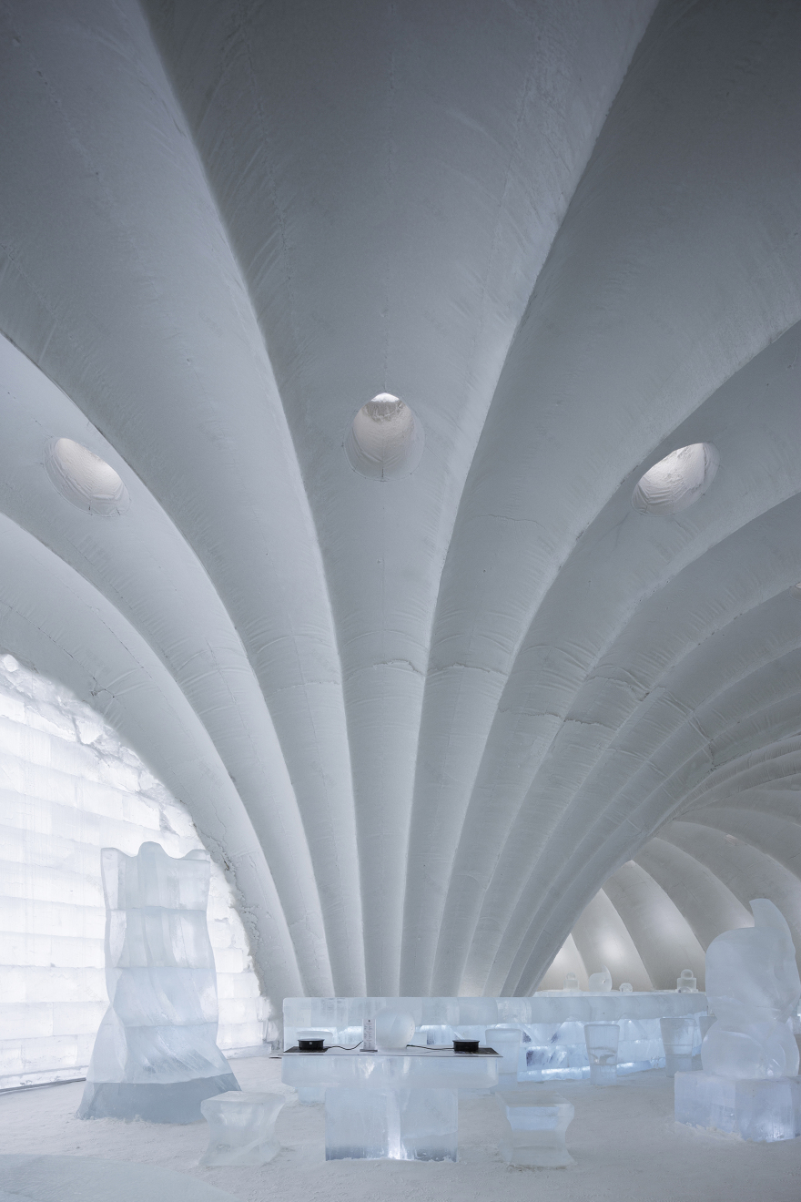 Ice Restaurant, The 21st ICE& SNOW WORLD / International Ice Snow Architecture Innovation Research Center + Architecture School, Harbin Institute of Technology-36