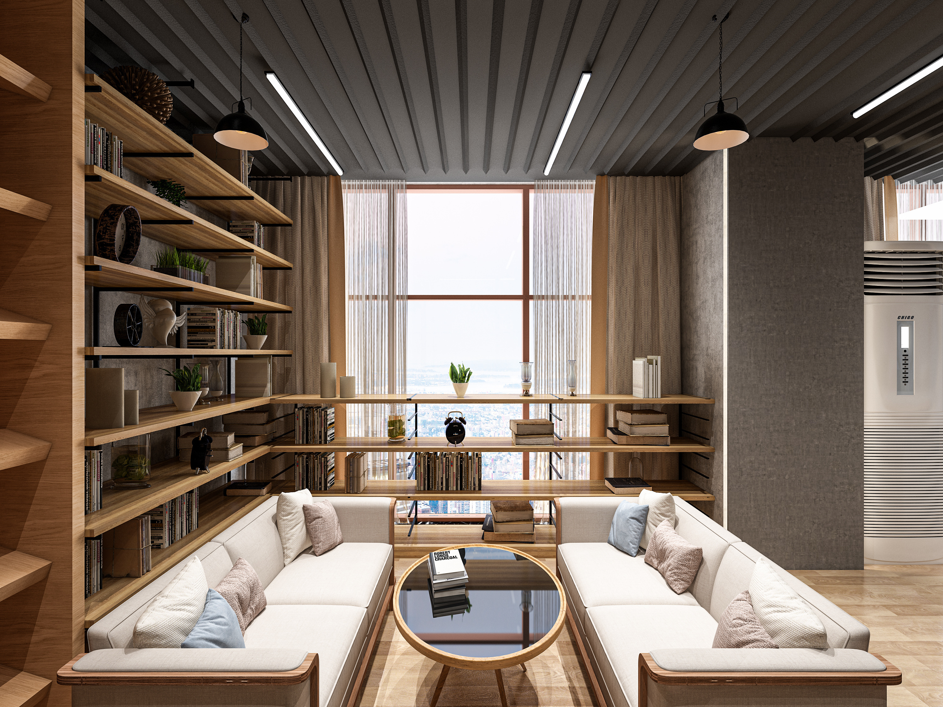 工业风办公室-5