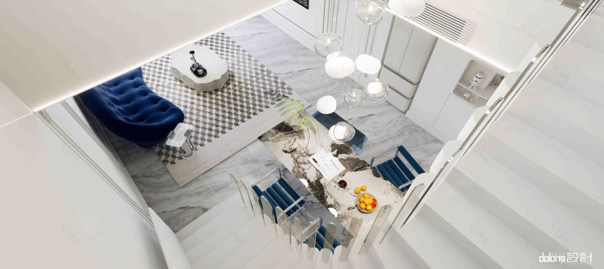 桃花园著跃层丨DoLong董龍设计-21