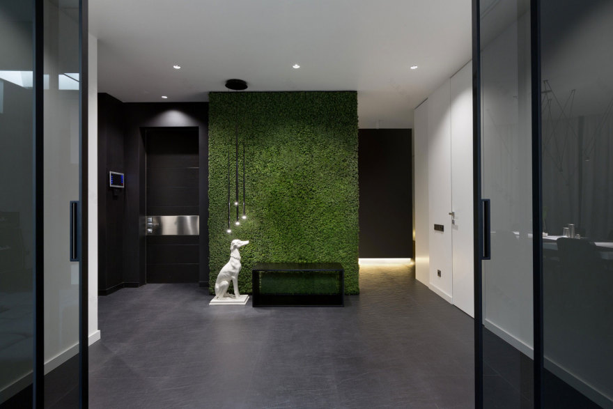 黑白艺术公寓——莱拉·卡塔索诺瓦为一对年轻夫妇打造-3