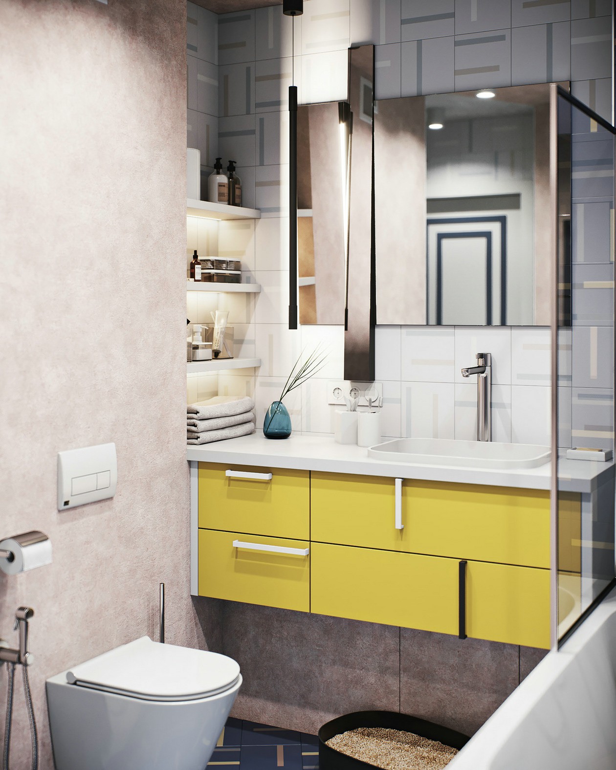 65平 多彩小空间设计！-32