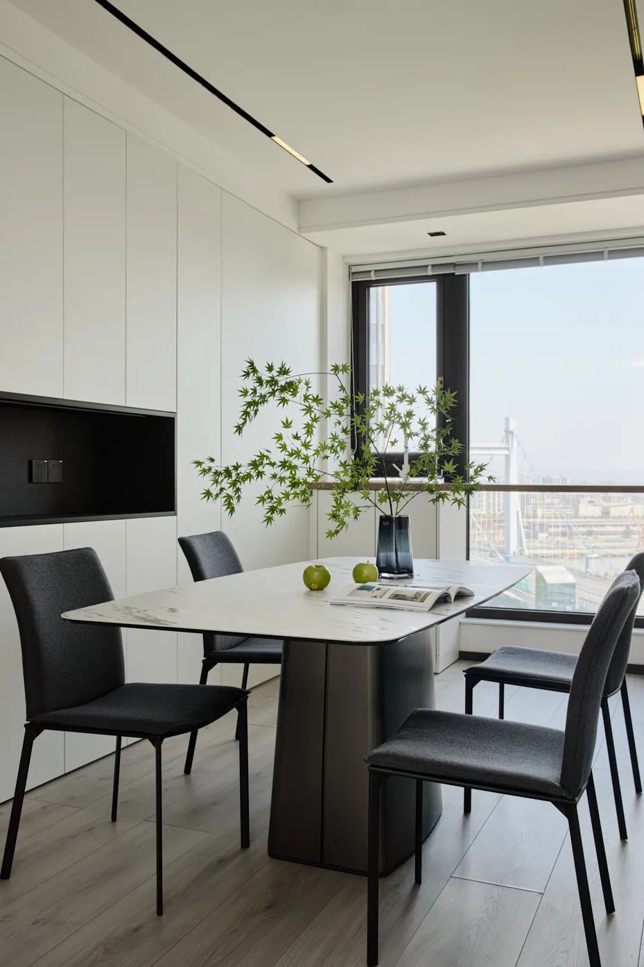 宁波舒适浅咖系家居丨中国宁波丨ED空间设计办公区-16