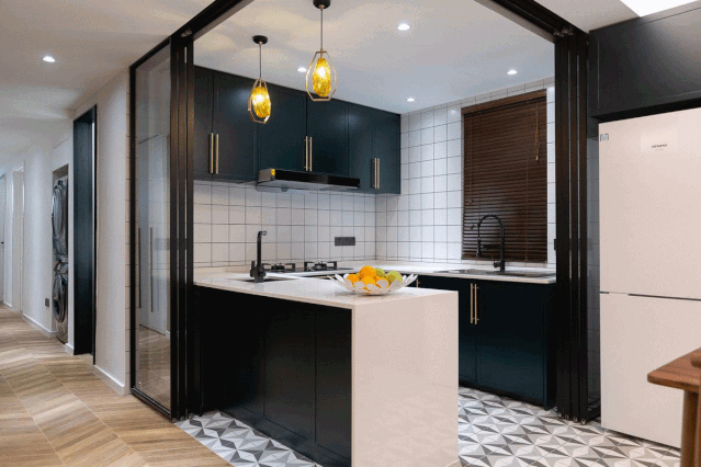 深圳福田 110 平五口之家改造 | 咖啡吧搬回家,三代同堂不拥挤-63