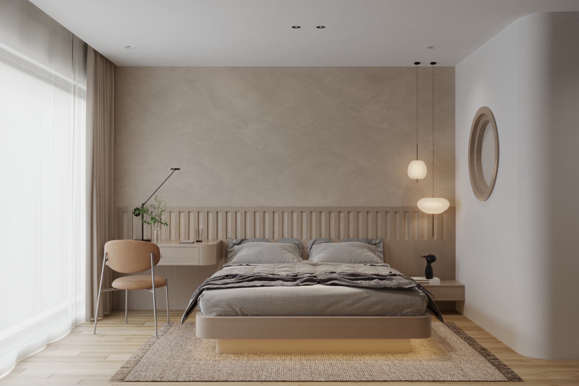 现代简约，单身公寓丨越南河内-6