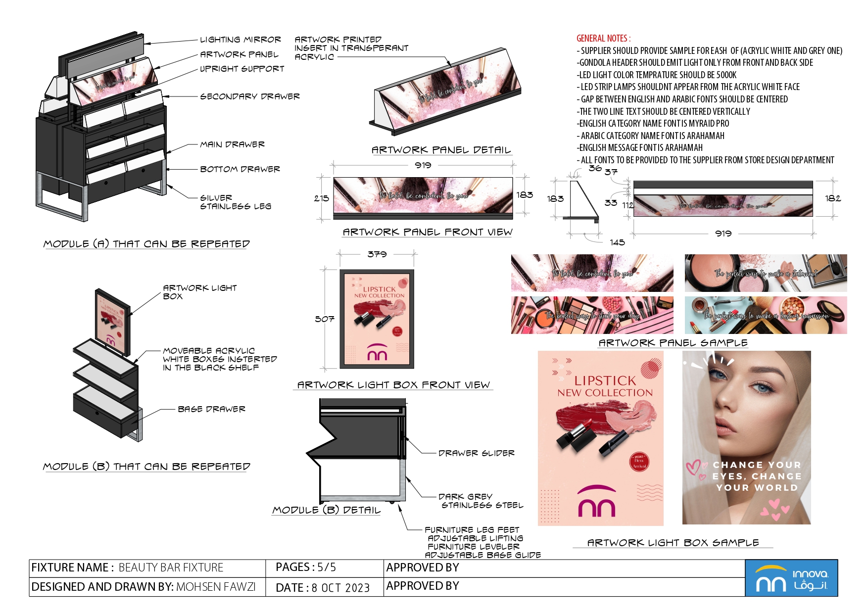 Beauty Bar Fixture 2023-5