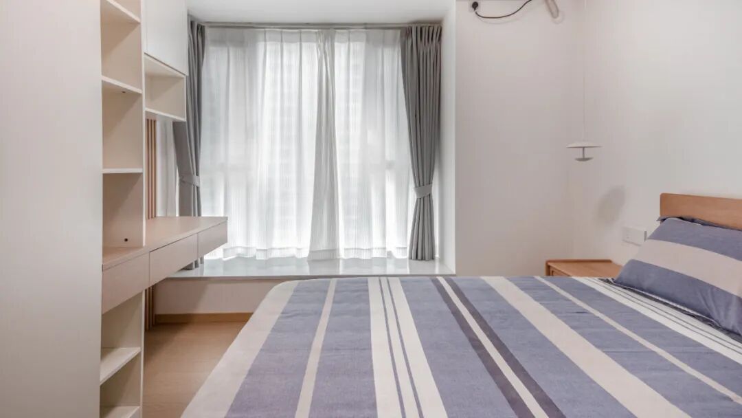 134㎡广州四口之家，巨巨巨温馨的大平层，这套极简原木风直接封神！-138