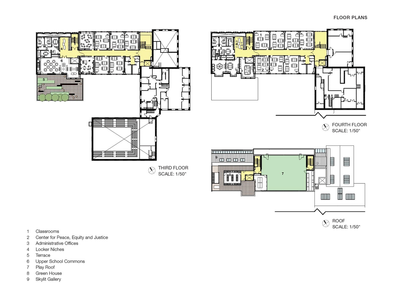 Friends Seminary School | 纽约历史建筑中的现代教育空间-46