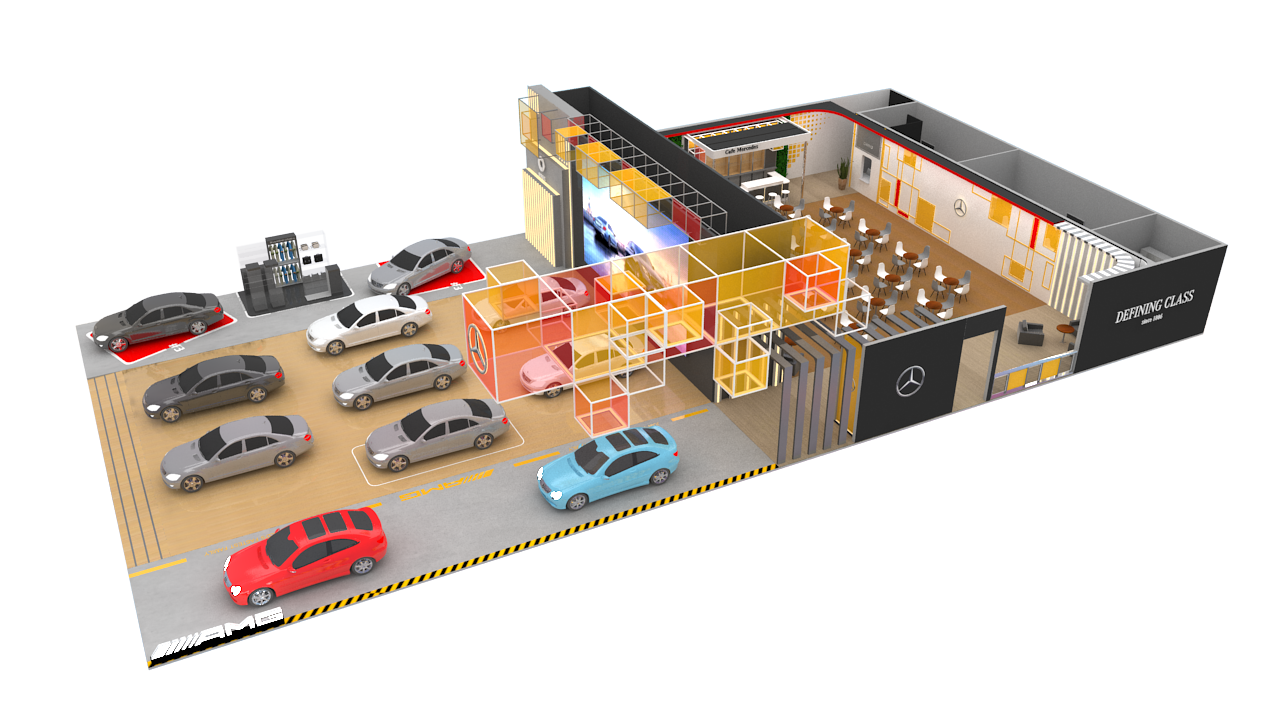 MERCEDES-BENZ BOOTH EXHIBITION CONCEPT-3