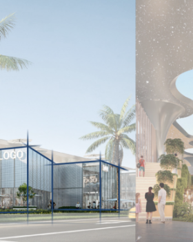 卓时室内作品——三亚缦湾售楼处