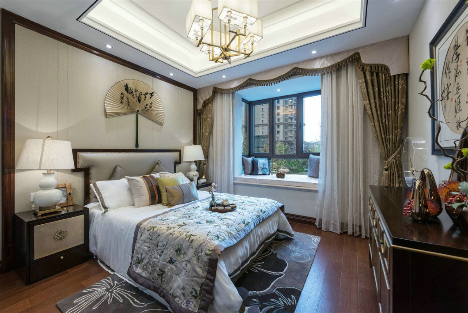 无锡红豆·人民路九号样板间  上海益善堂装饰设计-10