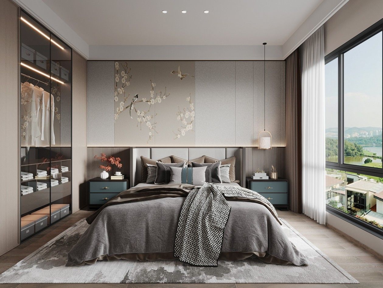 尚书苑刘总复式楼新中式风格设计丨中国湖北-33