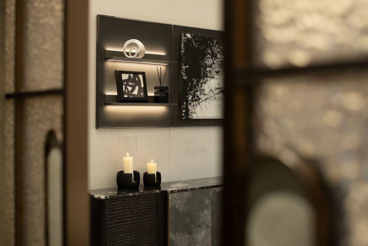 广州长隆越秀瑞麓府样板房建面约253,205m²户型丨中国广州丨硬装矩阵纵横,软装矩阵鸣翠-35