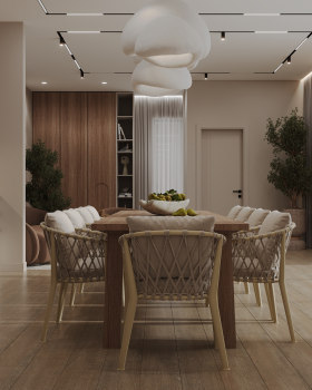 Private House Scandinavian Interior Design in Gyumri