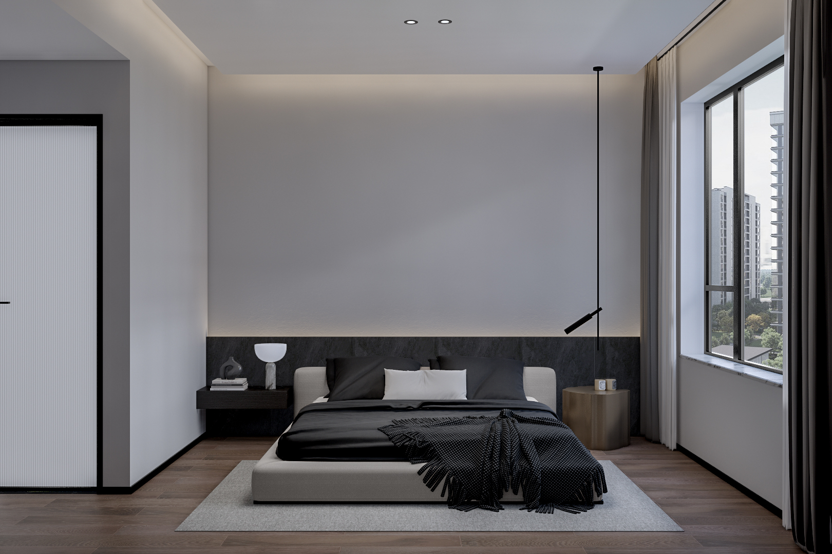现代极简黑白灰|Modern minimalist black and white gray-12