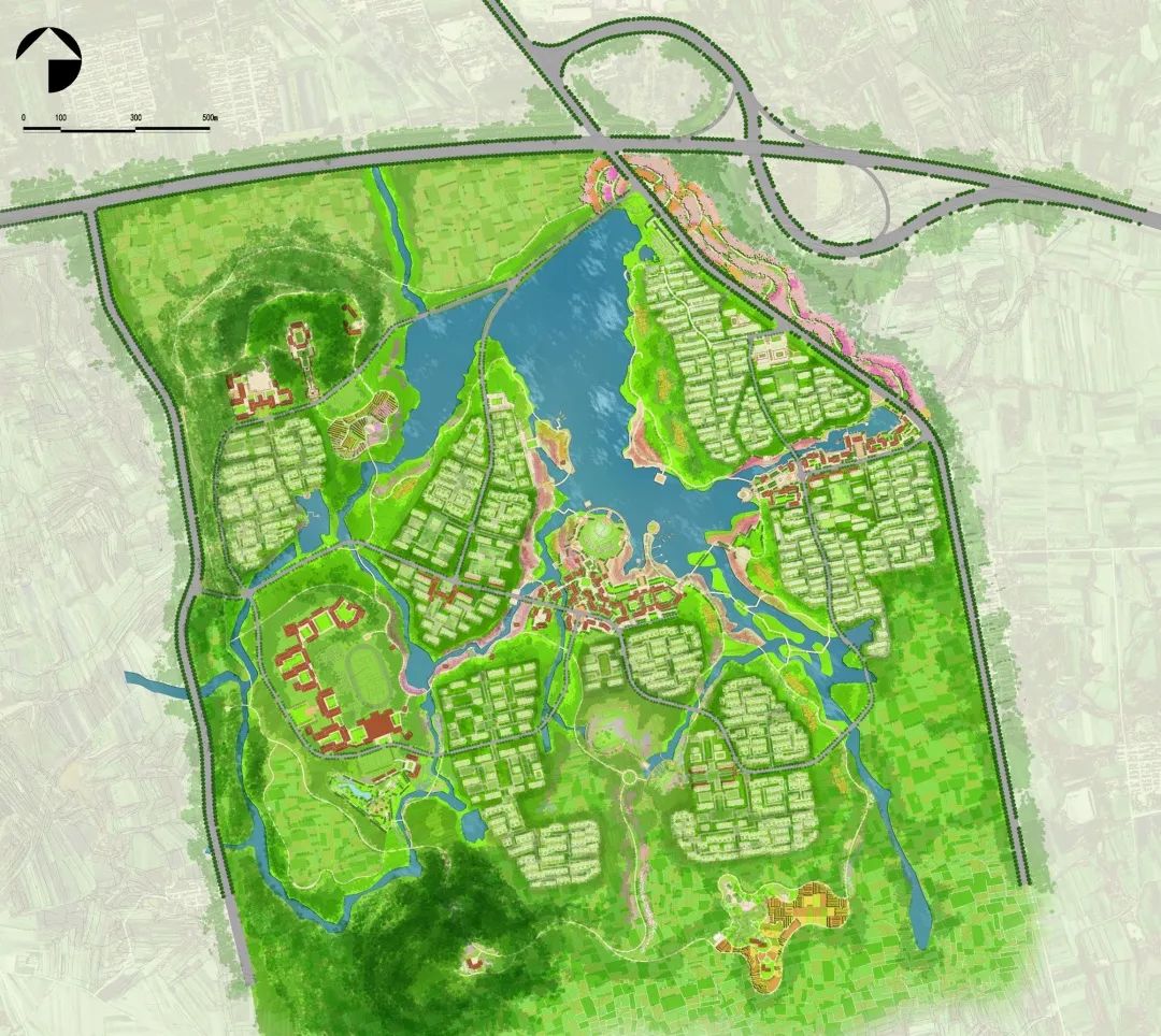 青岛桃李春风小镇 | 田园牧歌与尧王山水的空间叙事-319