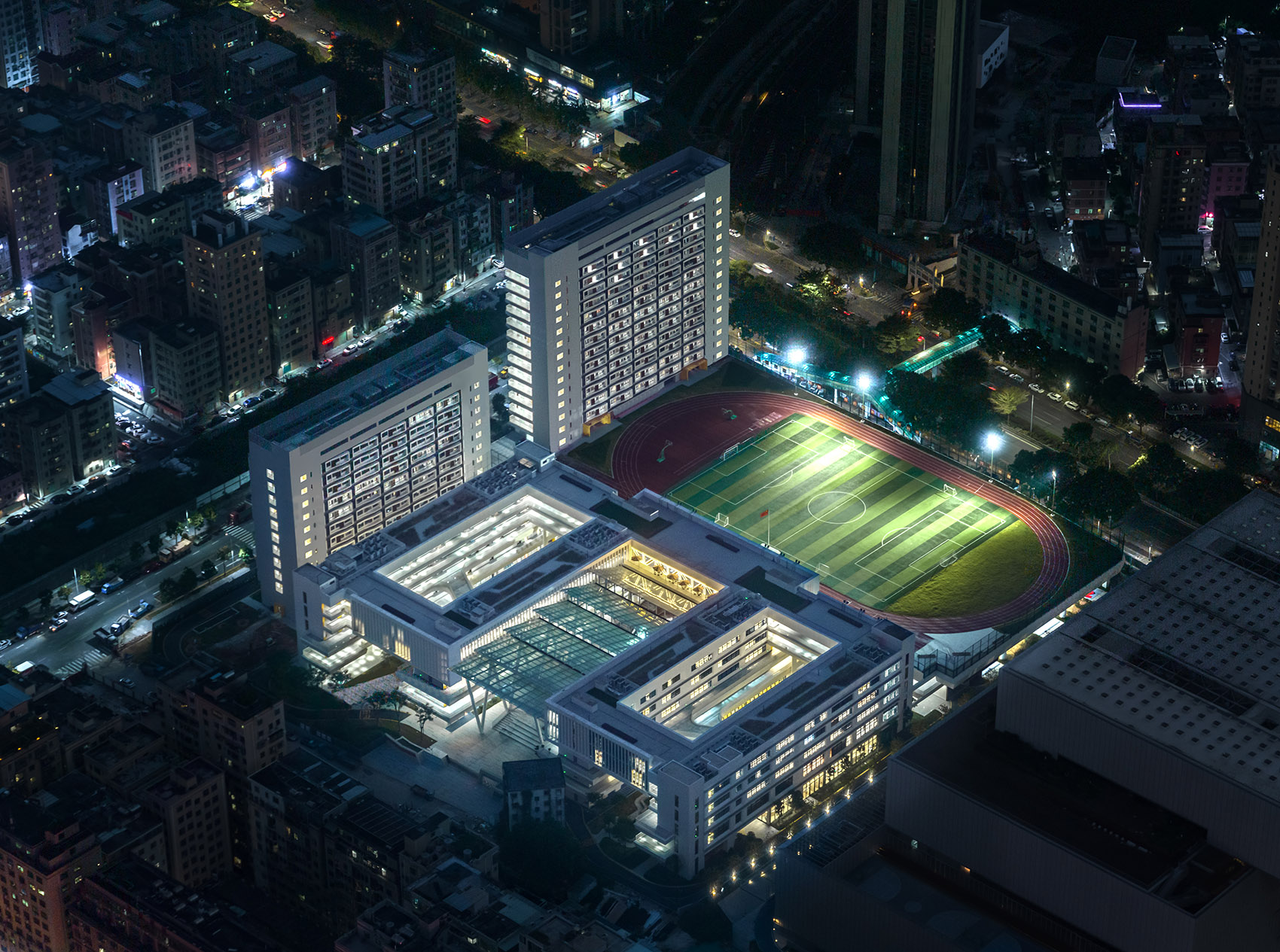 深圳市红山中学丨中国深圳丨华阳国际设计集团-40