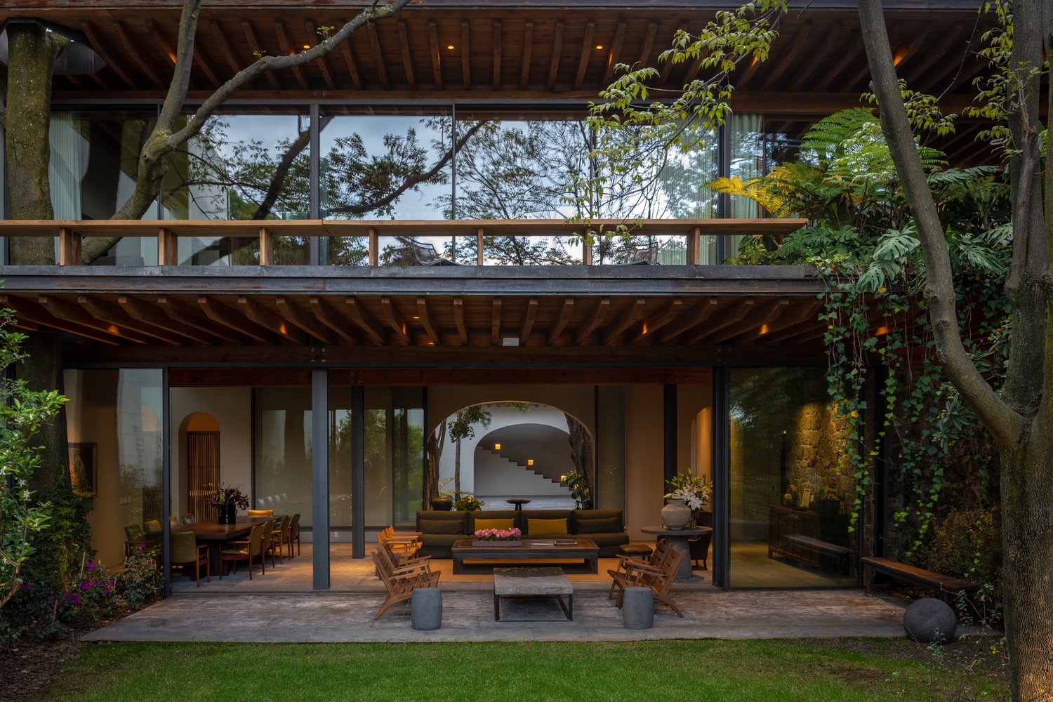 墨西哥城圣安吉尔住宅区扩建住宅-37