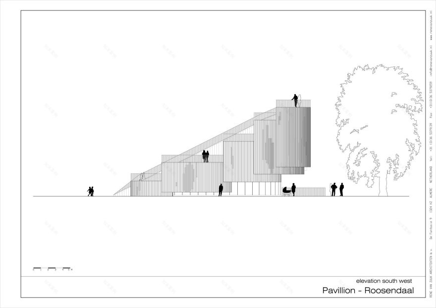 荷兰罗森达尔咖啡馆建筑,打造城市公共空间新地标-27