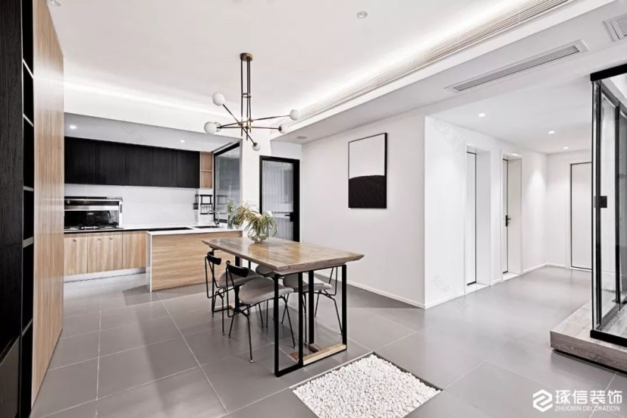 宝嘉花与山 | 简约开放式空间,诠释舒适生活-50