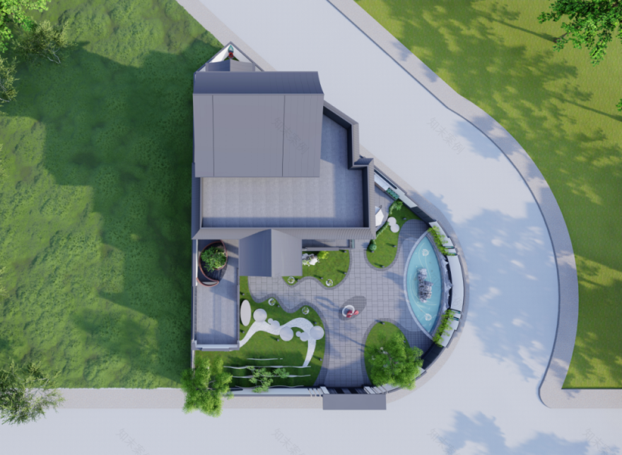 佛山顺德“窥·日”庭院设计丨中国佛山丨陈向联合设计-16