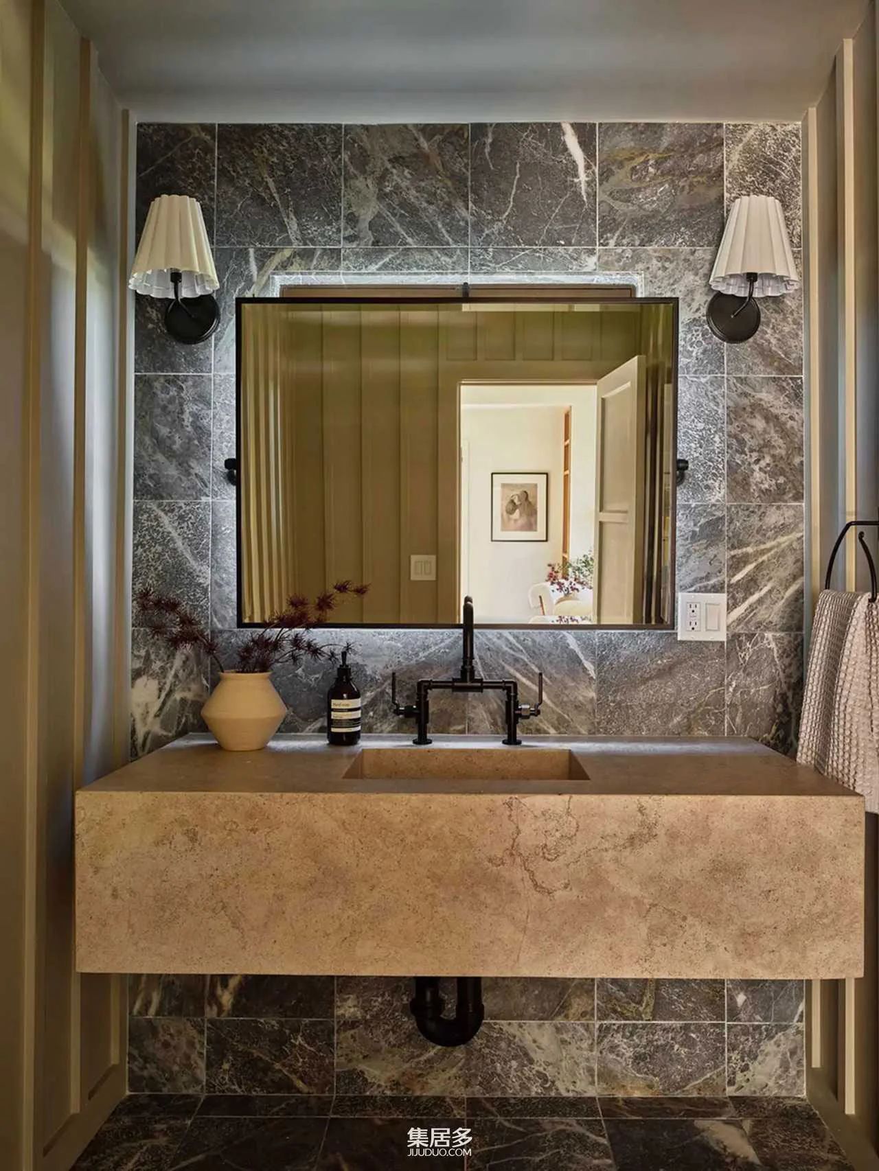 加州传统别墅现代内饰设计丨美国-14