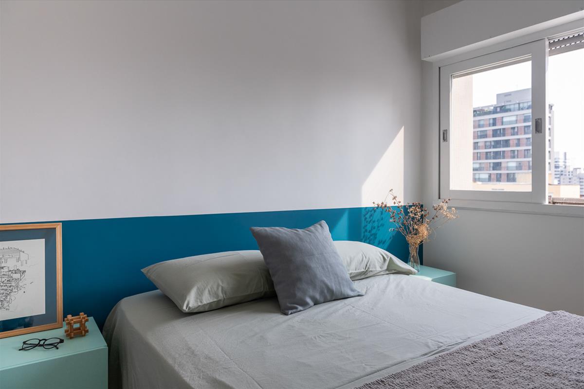 巴西 Pinheiros 公寓改造-6