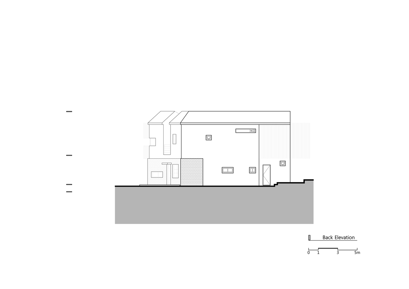 韩国乡村白色百叶窗展馆屋-47