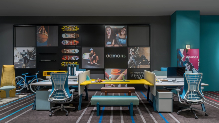 黑色厂房里的红盒子·科尔卡诺杭州办公展厅丨中国杭州丨因未设计-25