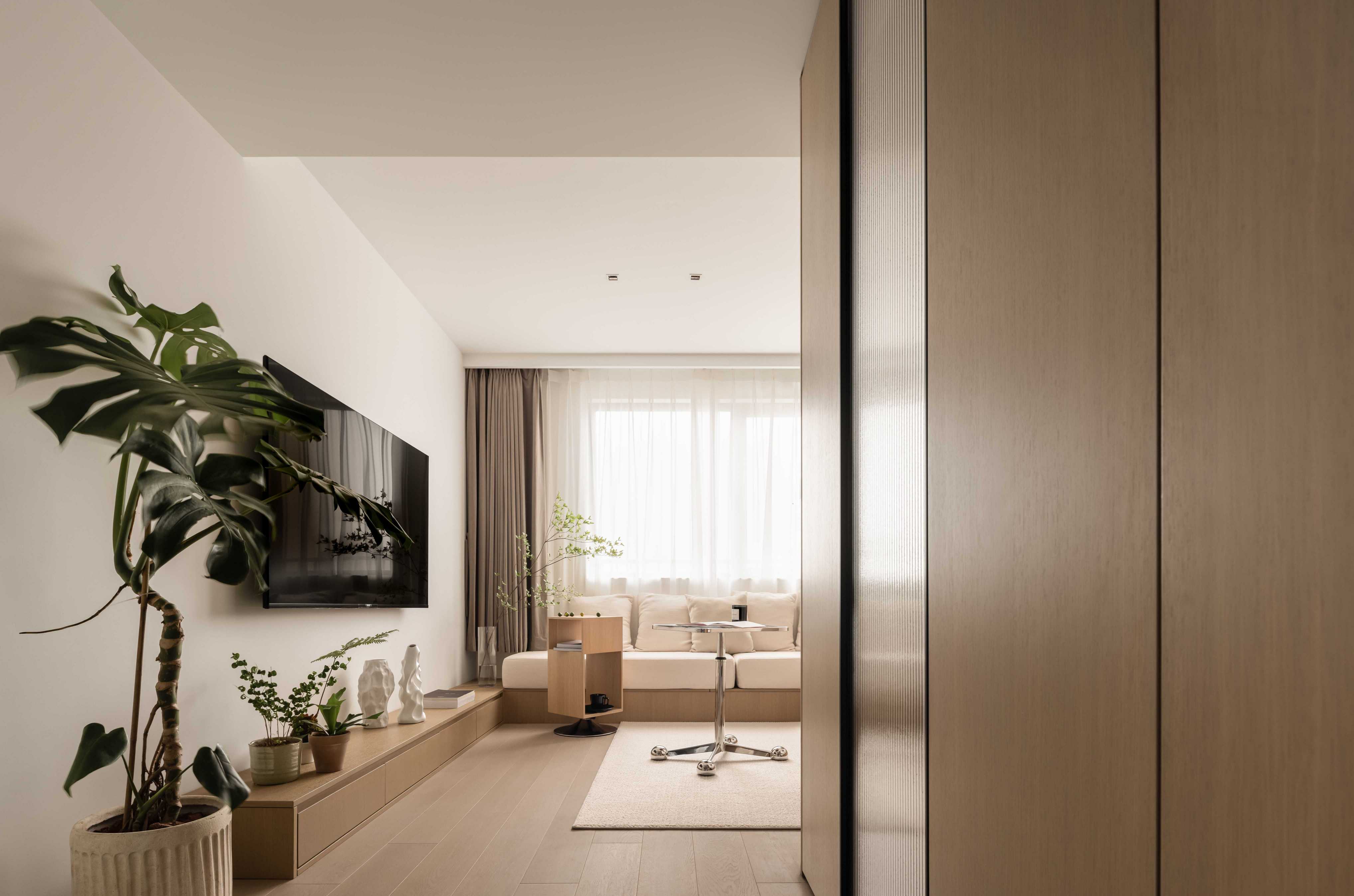 《木构》|日式高级感 MUJI 风单身公寓丨中国上海丨简狄设计事务所-27