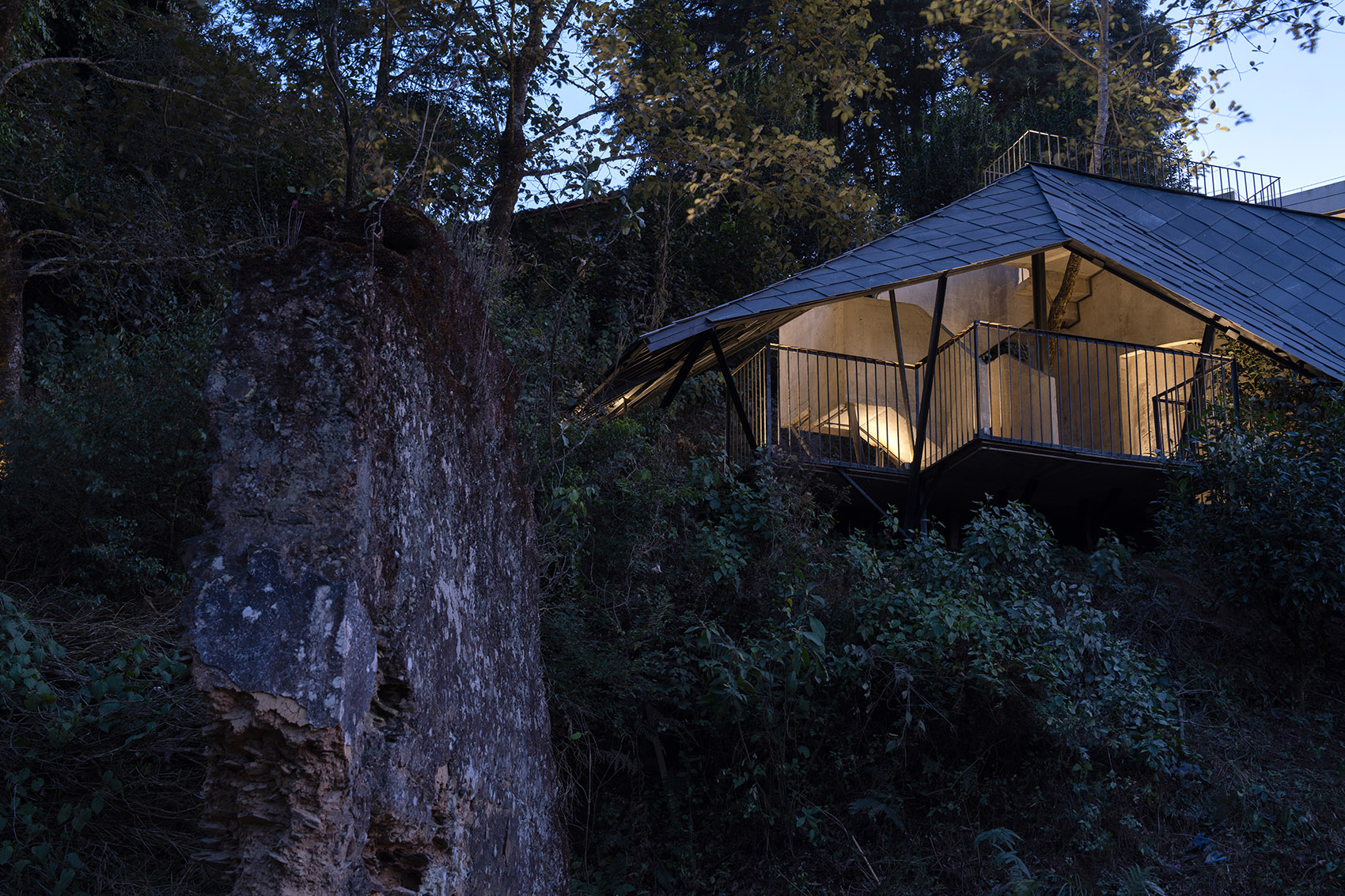 隐入山林的建筑——云南大理无量山风景厕所丨孔祥伟工作室-63