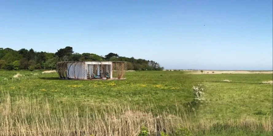 英国乳胶建筑公司设计的环保灯笼住宅-9