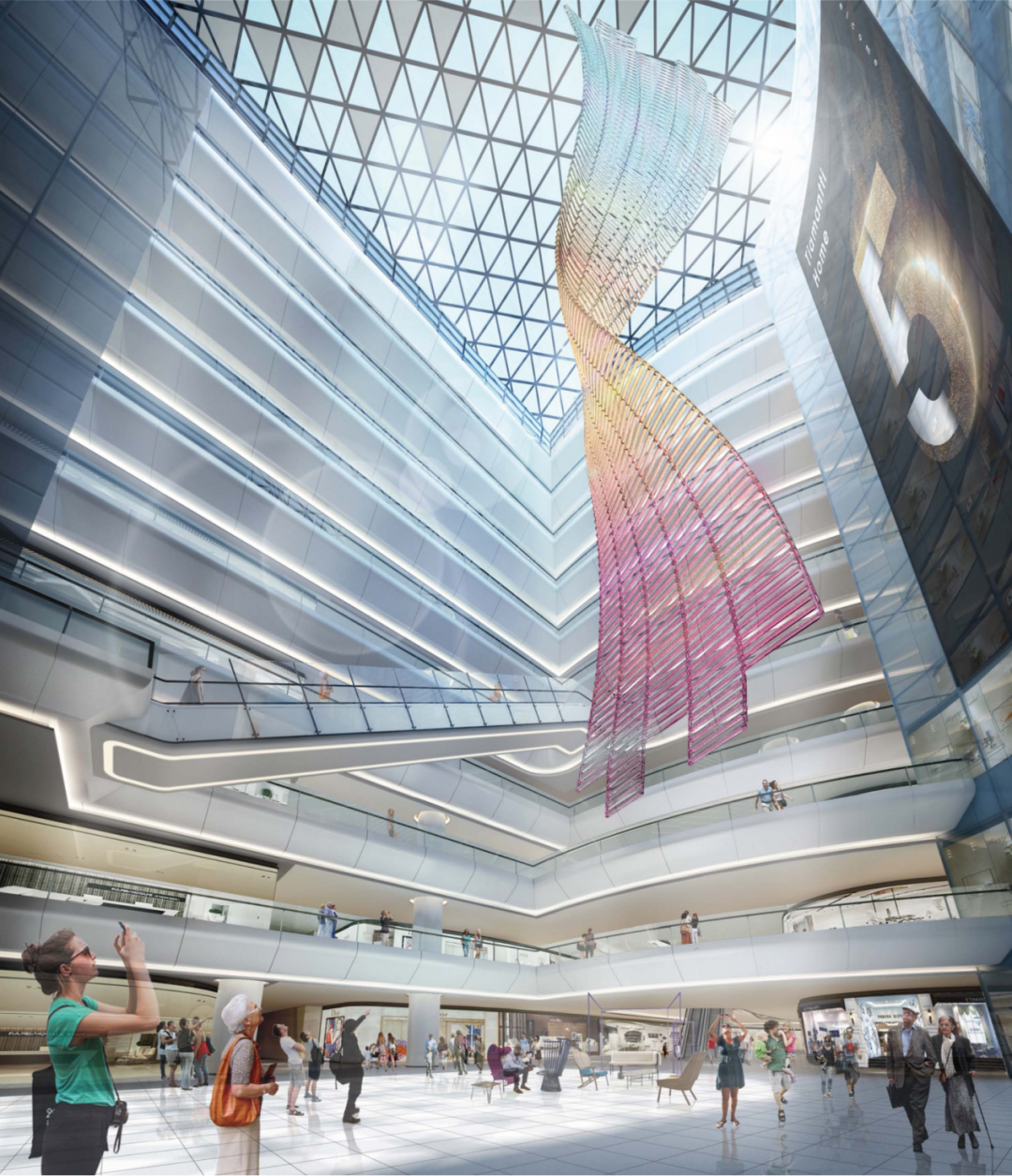 宝能·第一空间——家居艺术中心,英伦风情与工业风的完美融合-9