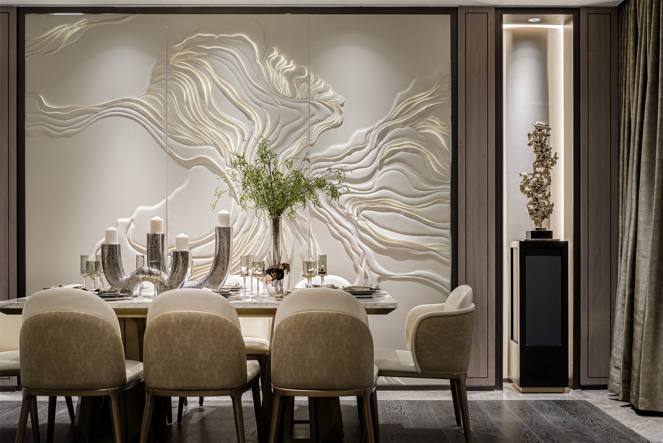 成都龙湖天宸原著别墅样板间-19